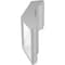 Ekena Millwork 5 1/2-in. W x 8-in. D x 16-in. H Olympic Architectural Grade PVC Knee Brace BRCP055X08X16OLY - alternate 6